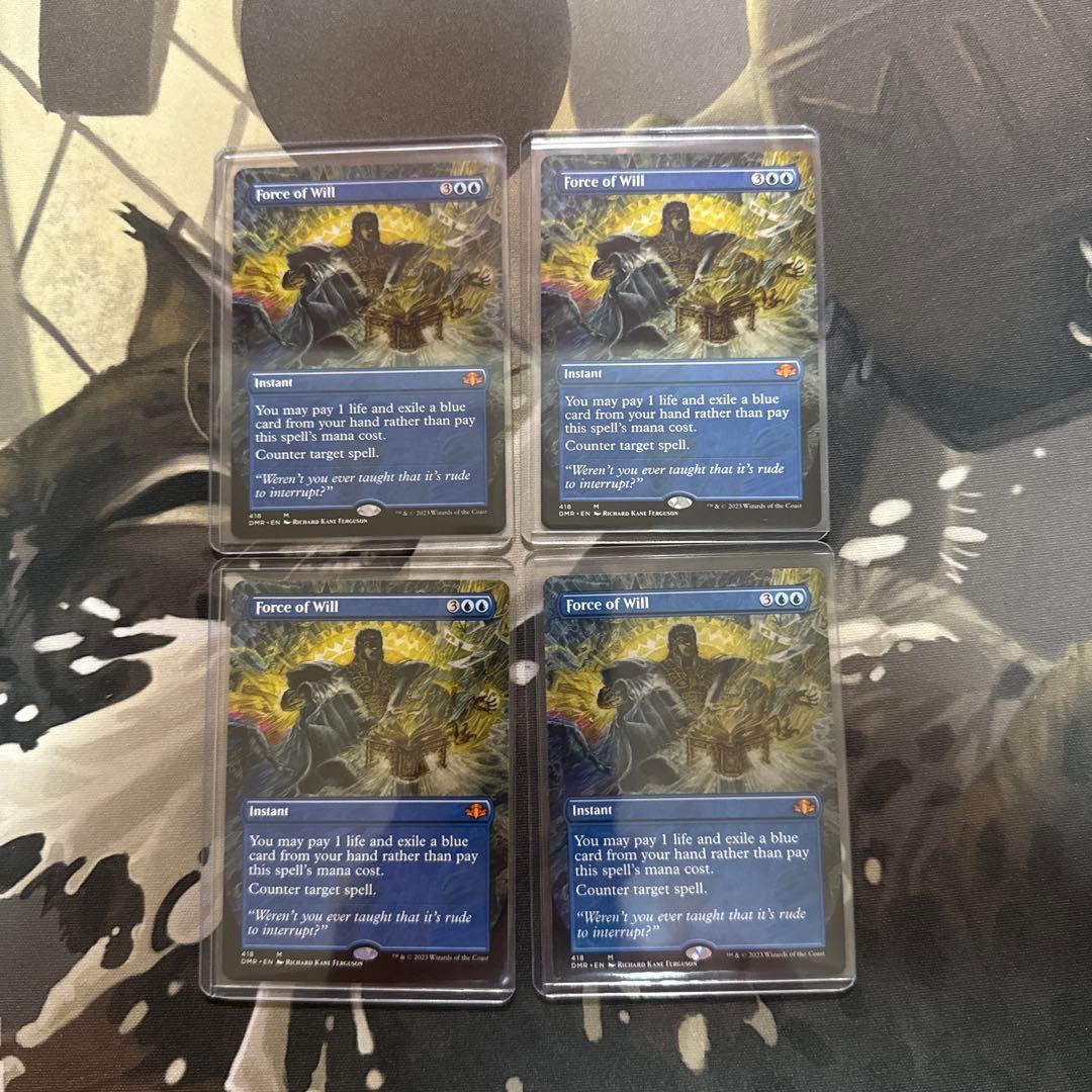 MTG 意志の力　ボーダーレス　週末値下げ中