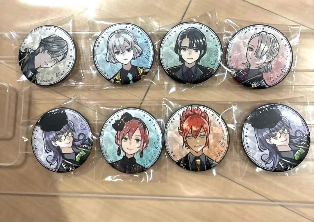 ジャックジャンヌ トレーディングジュエリー缶バッジ 1st