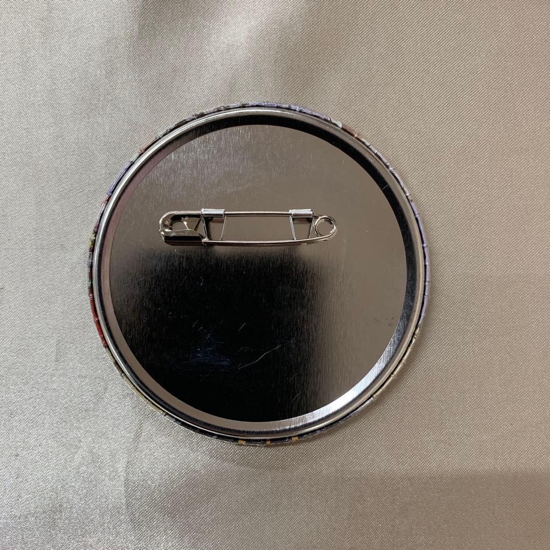 沖田総悟＆定春 特大缶バッジ 銀魂’ in ナムコ・ナンジャタウン