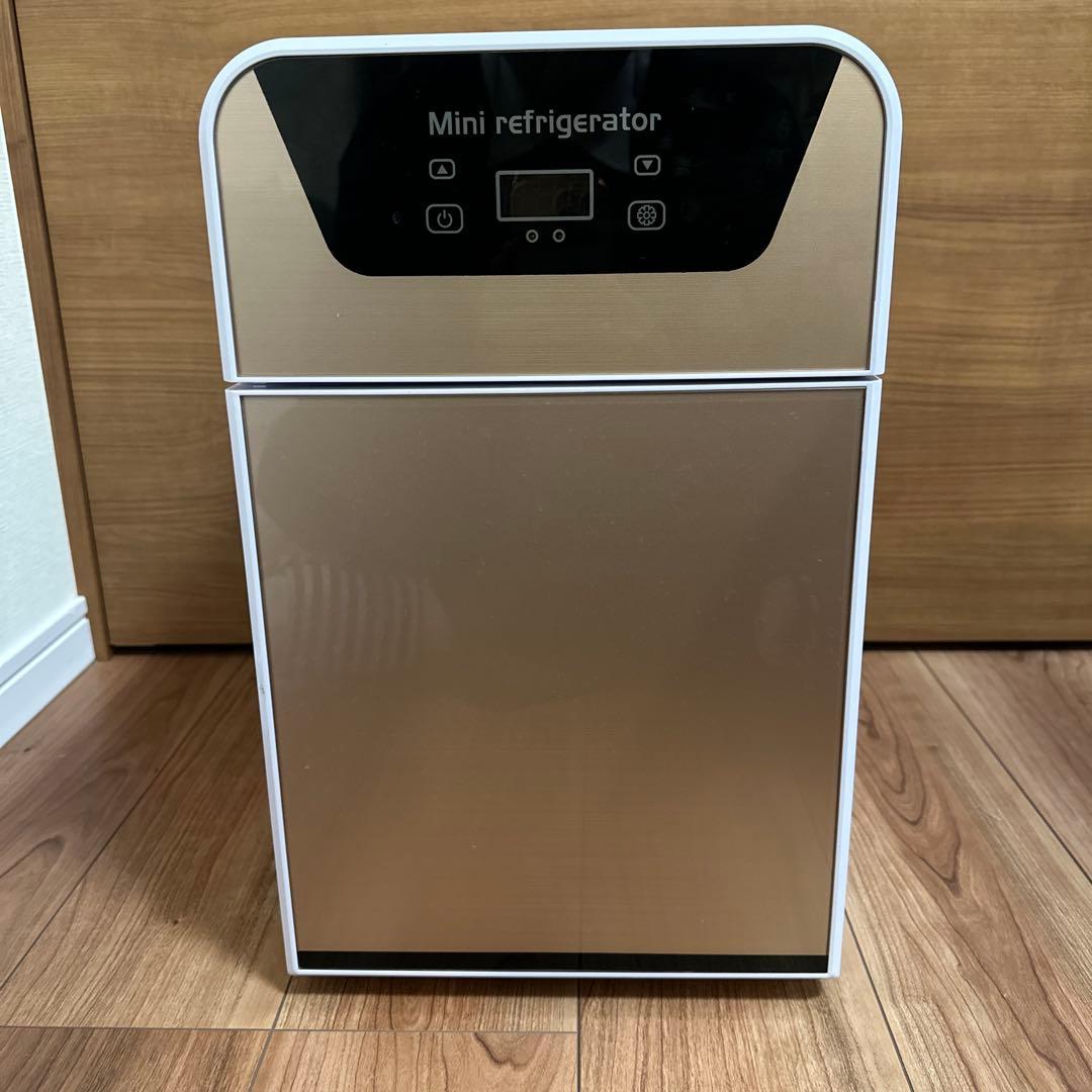 Mini Refrigerator ミニ冷蔵庫 ゴールド