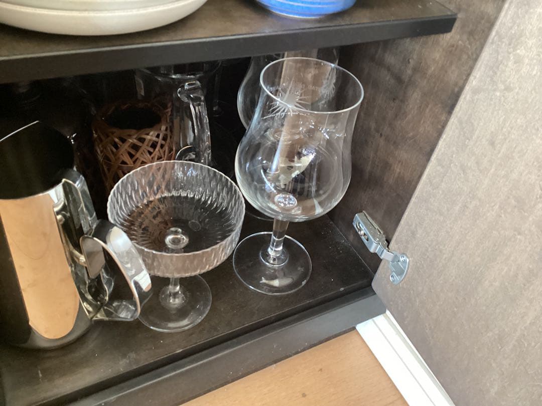 山品木工② ヴィンテージ　収納棚 チェスト 食器棚