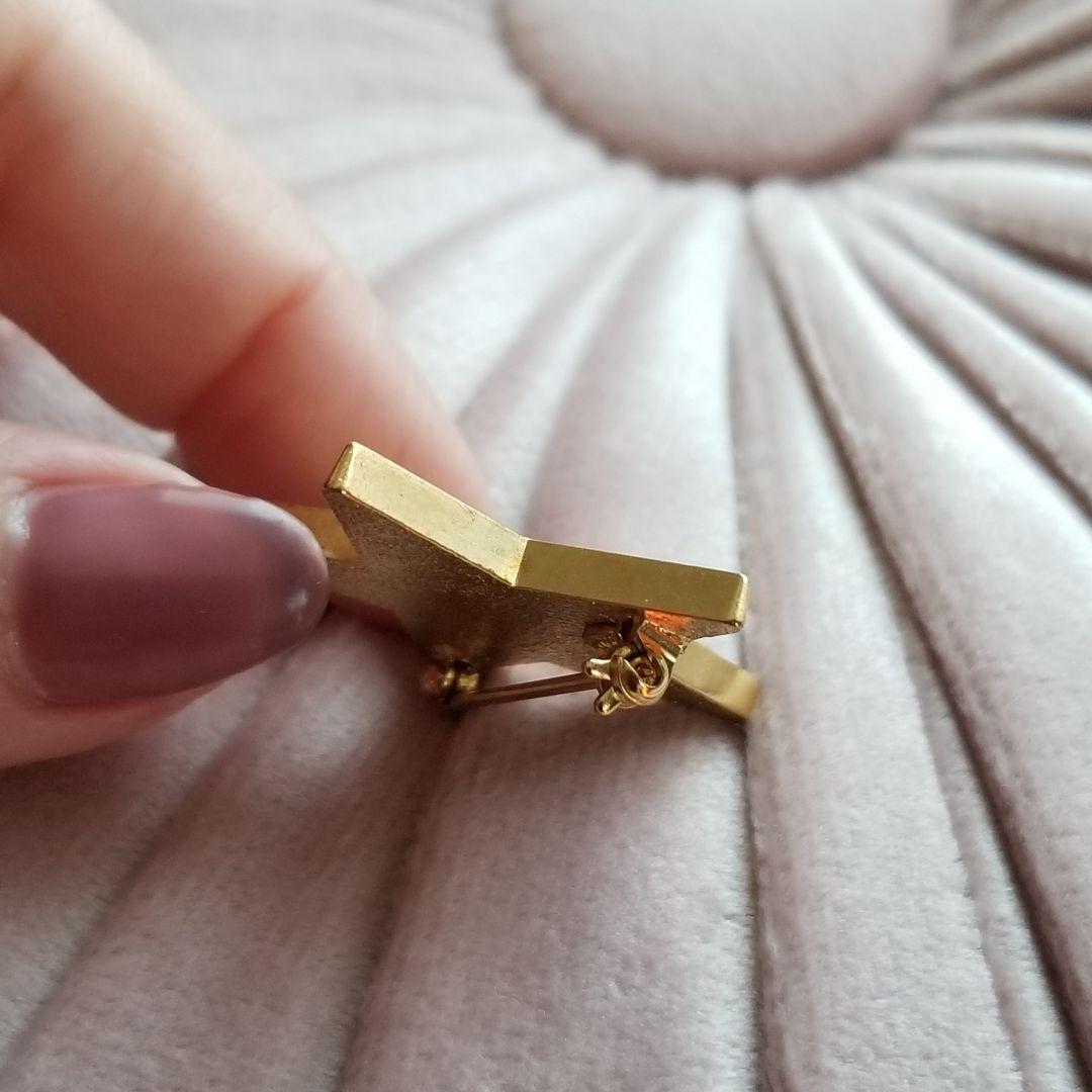 CHANEL　スター ブローチ　ココマーク刻印有り　星形 ヴィンテージ　レア