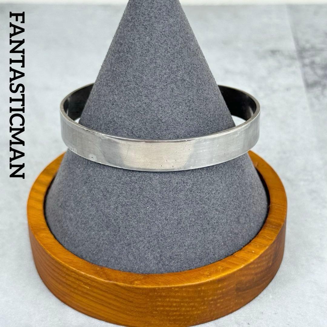 FANTASTICMAN ファンタスティックマン シルバーバングル 幅1cm