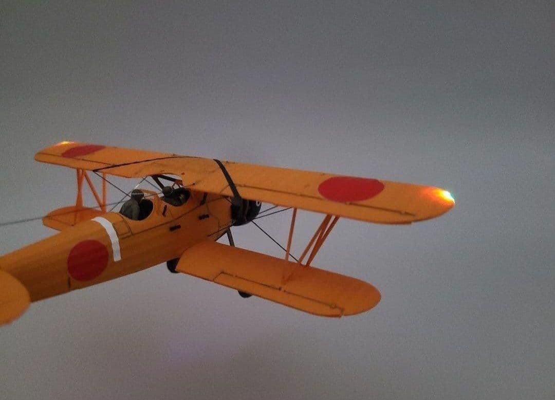 tomoya 九五式一型中間練習機(赤とんぼ)リアル モーターライズ完成品