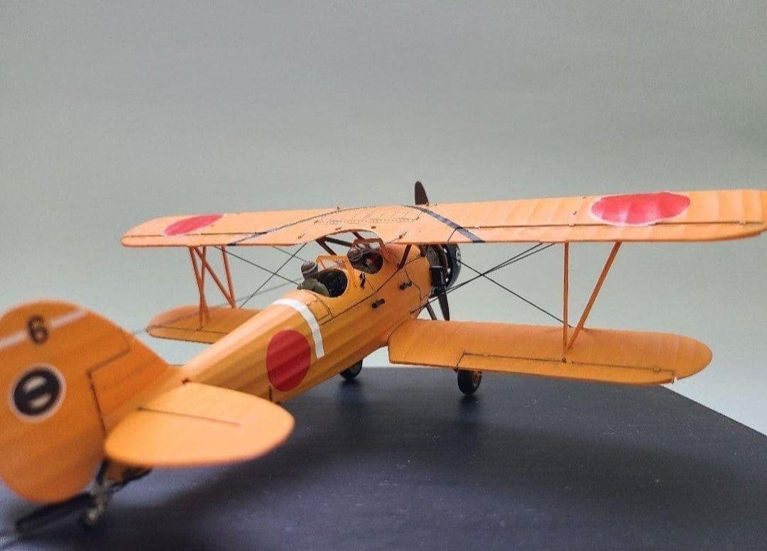 tomoya 九五式一型中間練習機(赤とんぼ)リアル モーターライズ完成品
