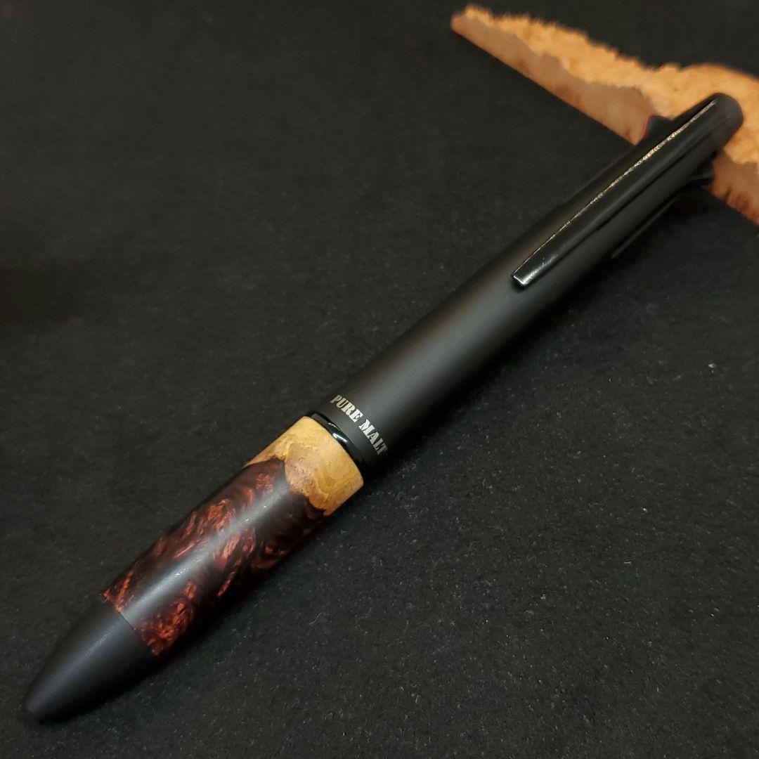 No.60ピュアモルトブラック4&1ホンジェラスローズウッド瘤カスタム