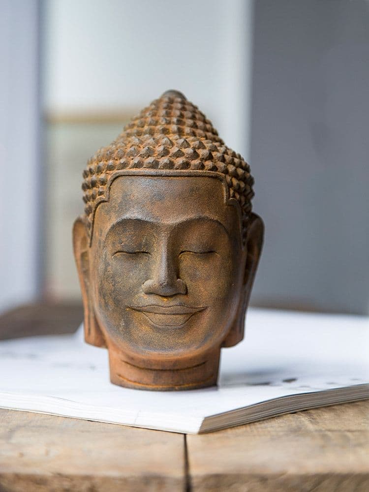 仏教美術 仏頭 装飾品 工芸品 美術品 置物