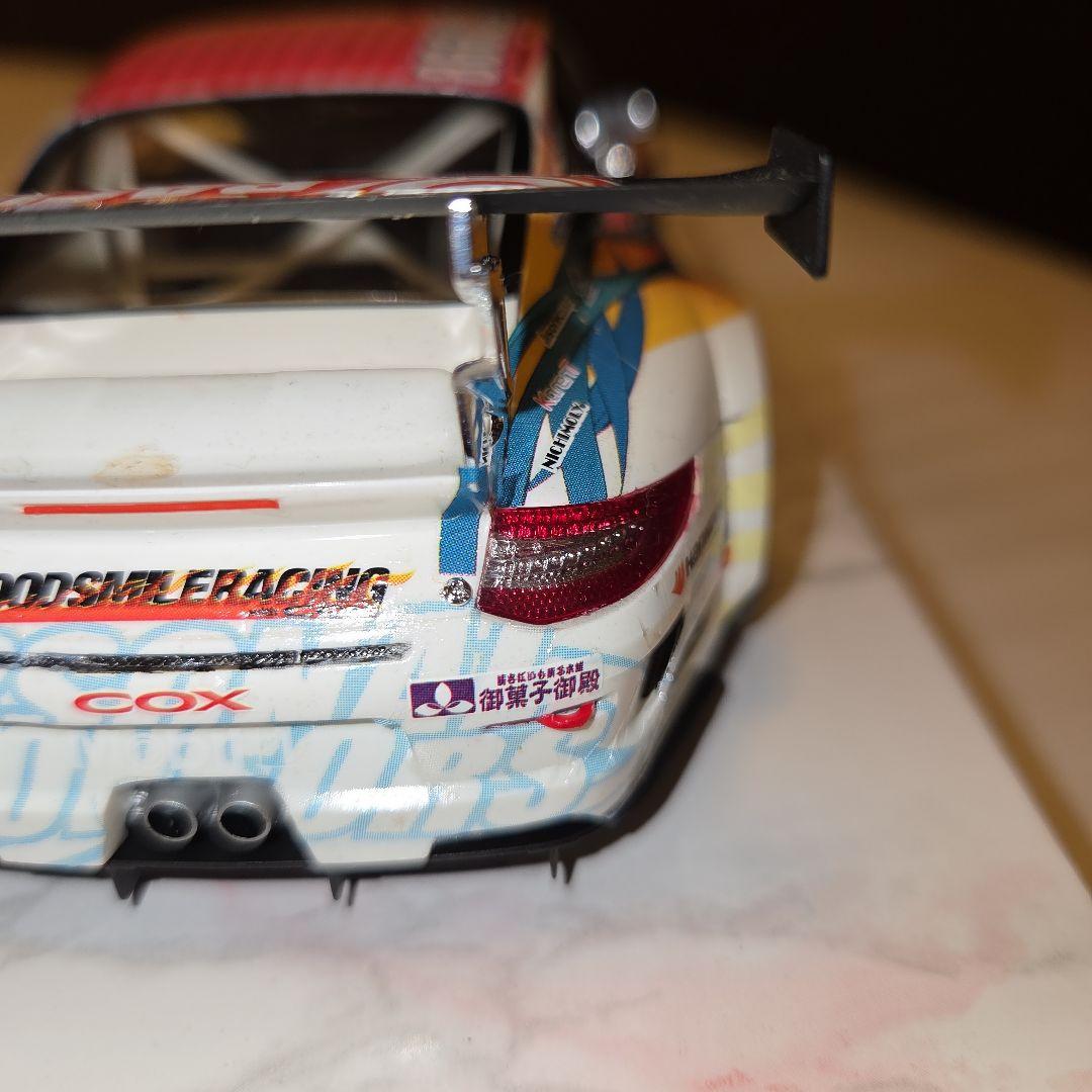 フジミ 初音ミク ポルシェ911 GT3R プラモデル 1/24 完成品