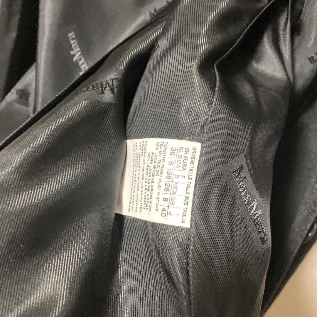 113Y251223H未使用級 MAXMARA マックスマーラ ロングコート