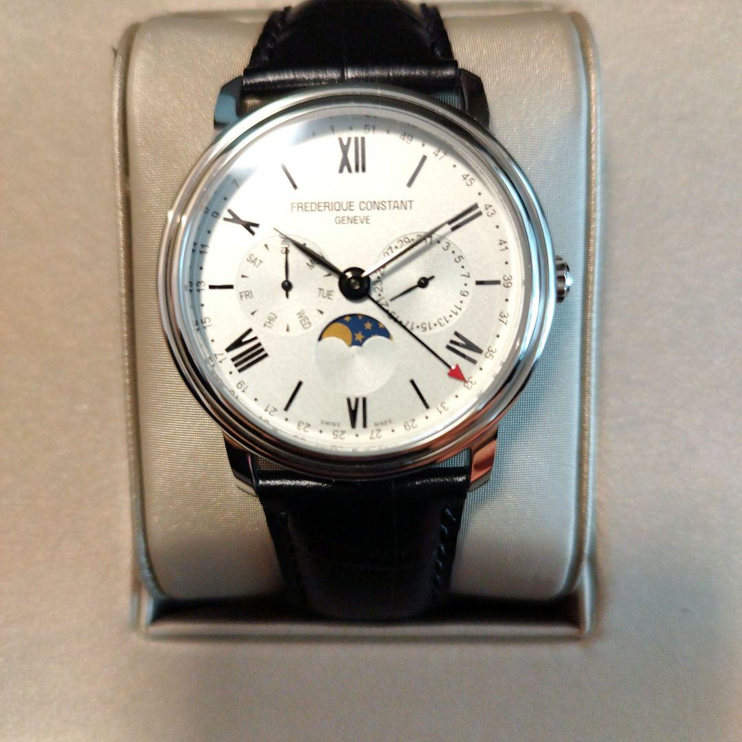 FREDERIQUE CONSTANTビジネスタイマー【電池交換済・付属品完備】