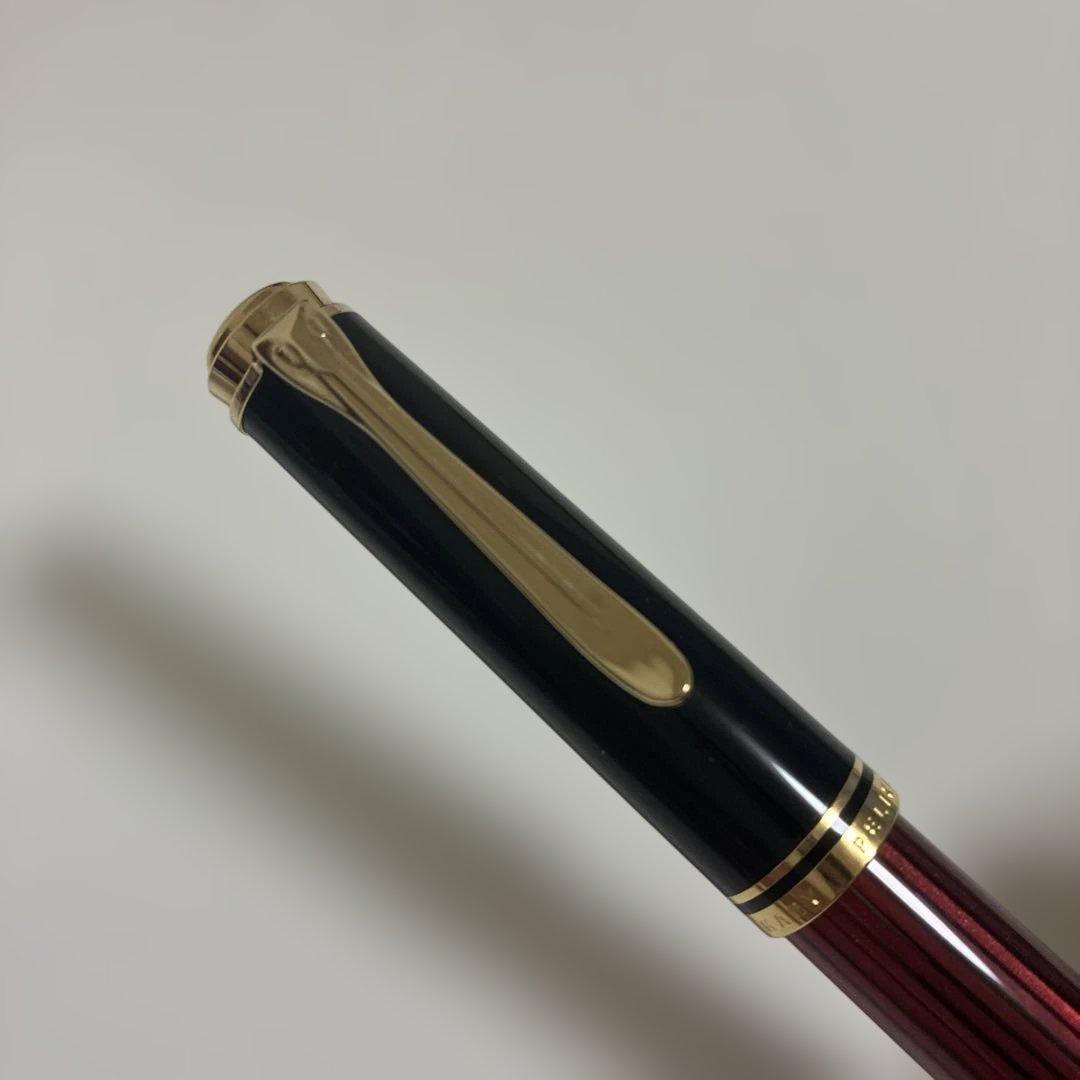 ペリカン スーベレーン M400 レッドストライプ　EF