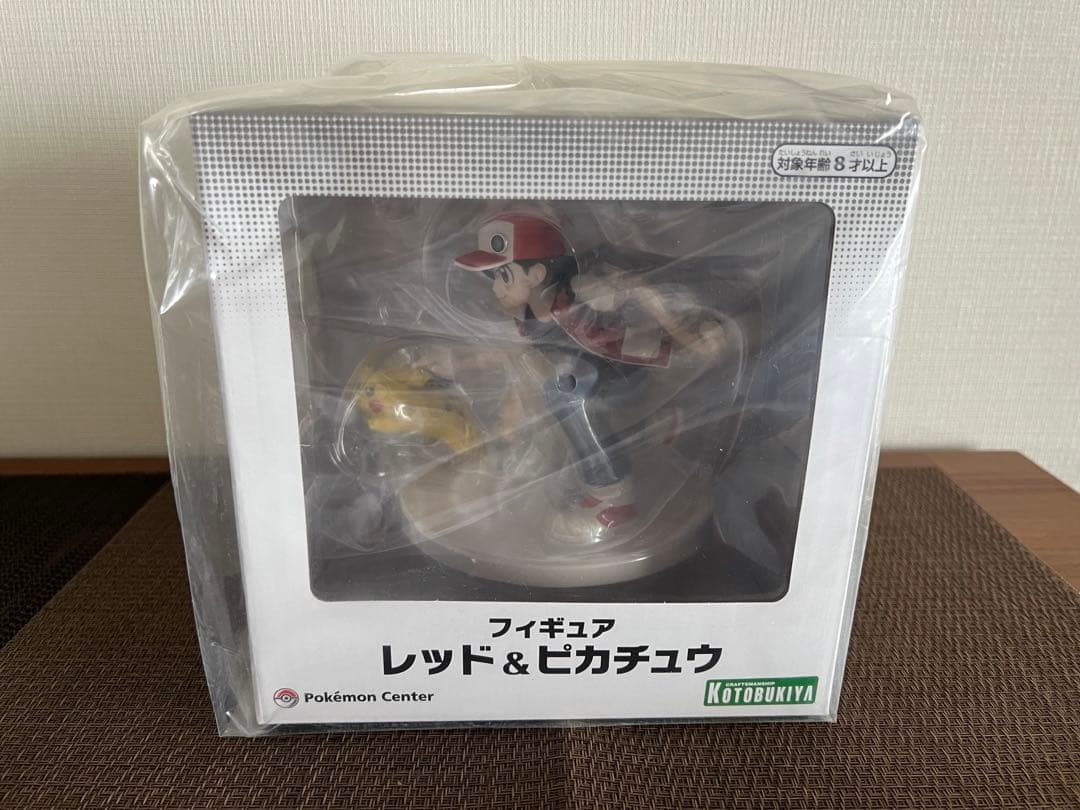 ポケモンセンターオリジナル フィギュア レッド＆ピカチュウ 1/8 完成品フィ…