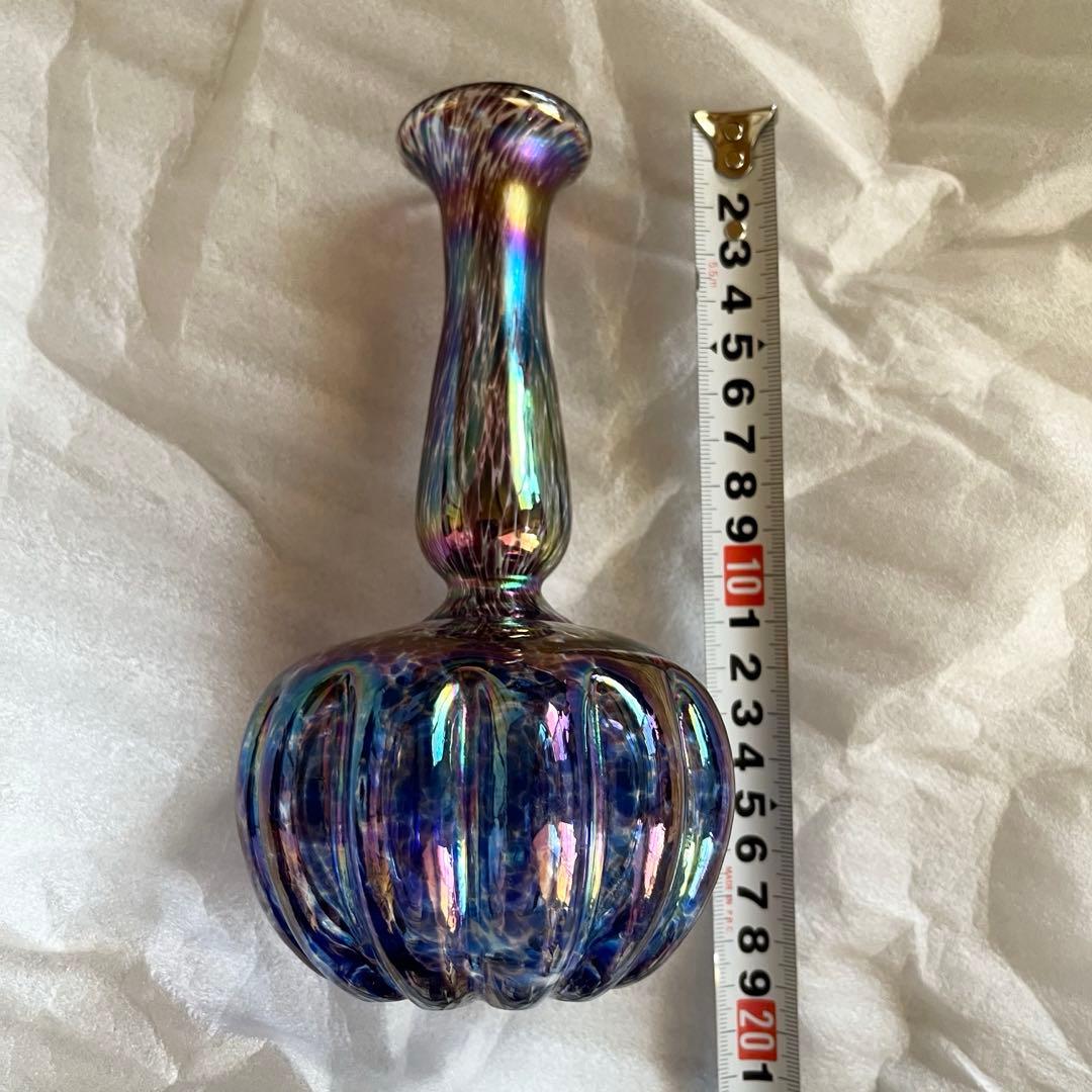 上野良樹 ガラス作家　ガラス　花瓶 フラワーベース