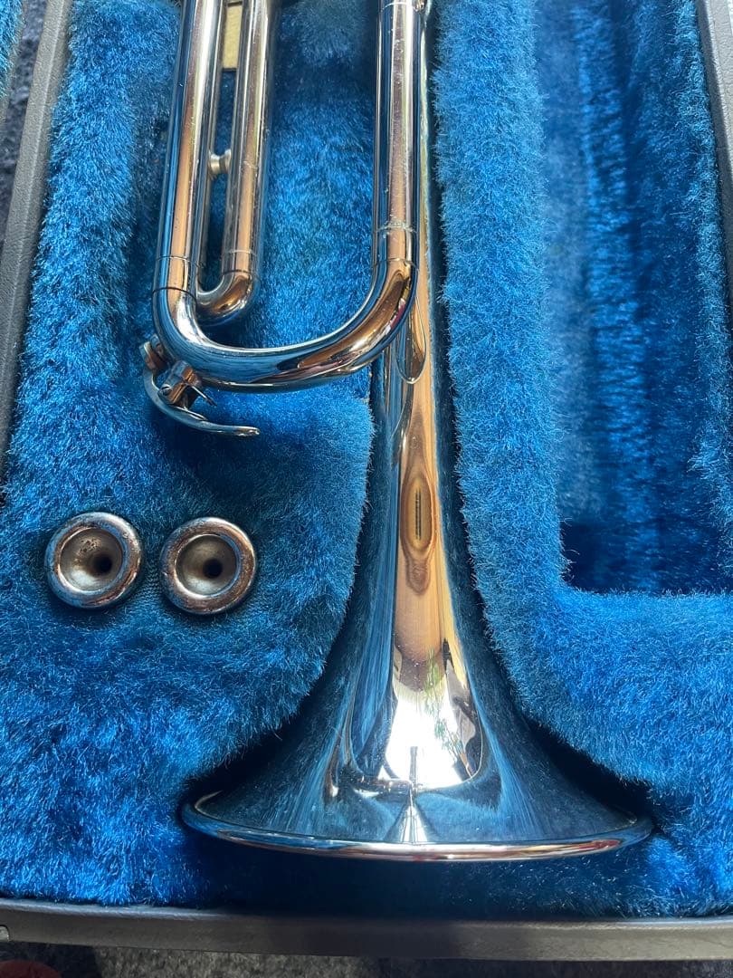 YAMAHA シルバー トランペット ケース付き