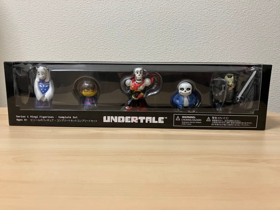 UNDERTALE ちていのちっこいなかまたちフィギュア コンプリートセット