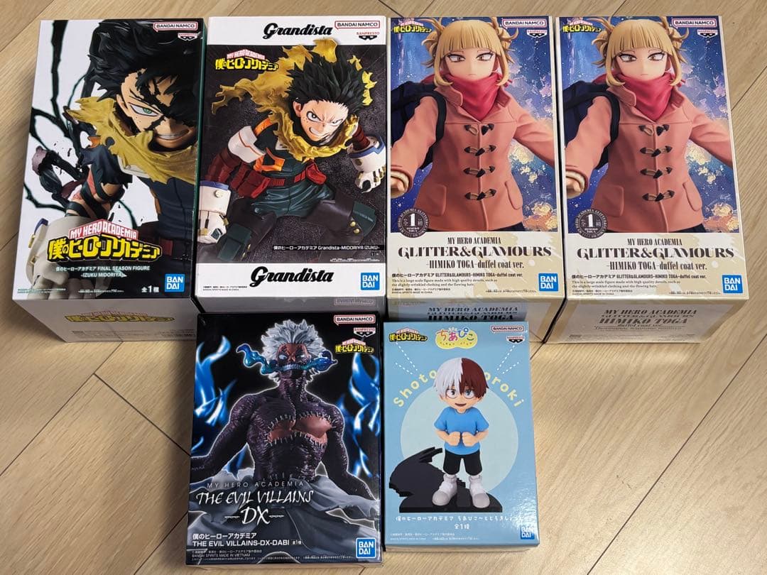 【未開封品】ヒロアカ フィギュア 6体 まとめ売り