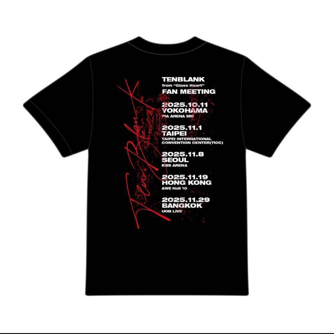 TEN BLANK ファンミグッズ(Tシャツ、タオル)