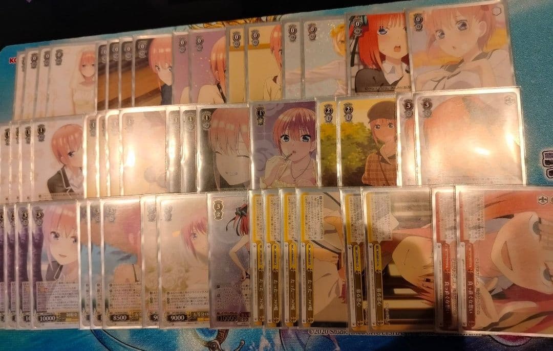 五等分の花嫁 一花 デッキ パーツスリーブ付き