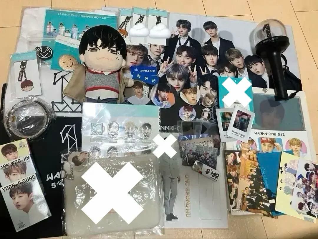 wanna one グッズ　まとめ売り
