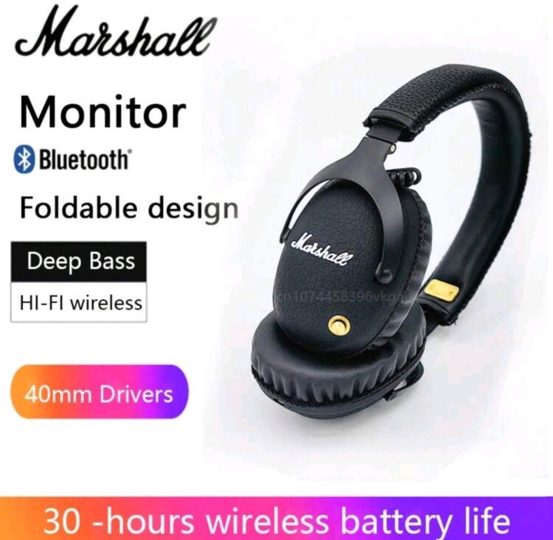 Marshall ワイヤレスヘッドホン APT-X搭載　ー即日発送