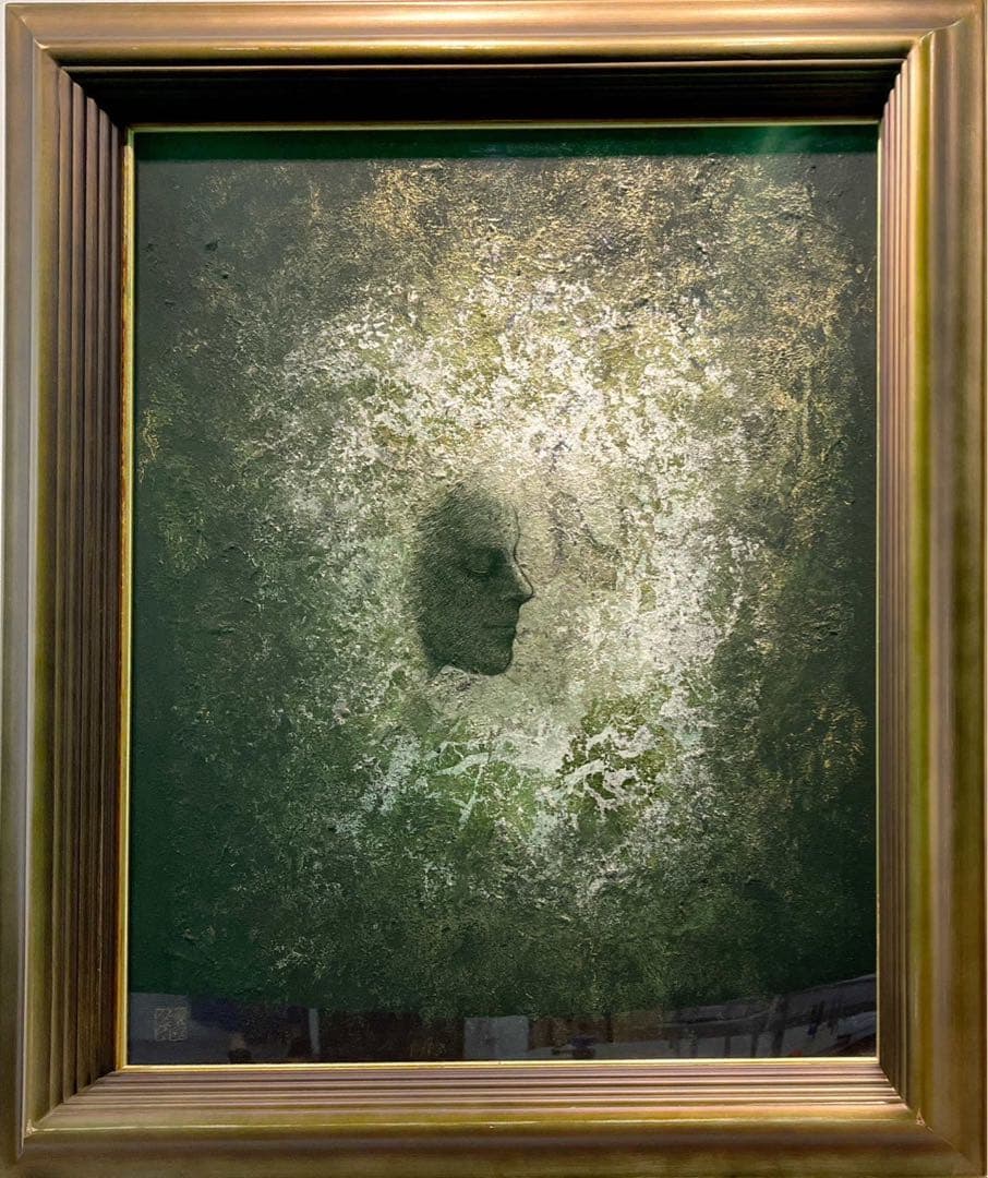 川崎麻児 「Evocation」 1997年 日本画　20号　共シール