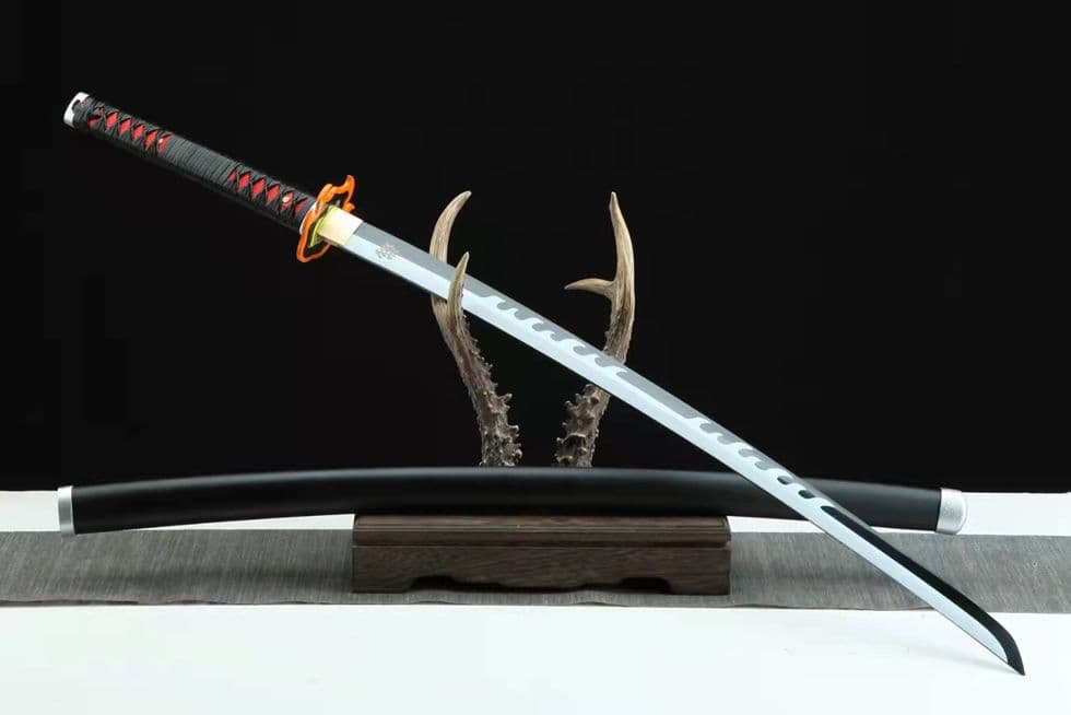 鬼滅の刃-炭治郎 武具　刀装具　日本刀　模造刀　居合刀 日輪刀 死神版