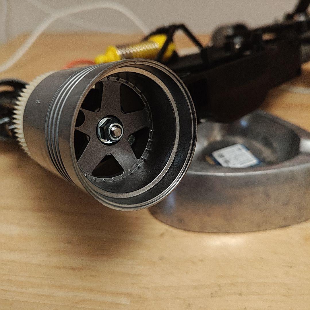 ハ*ミ様 タミヤ　Cカーシャーシ　ポルシェ956用ホイール付　未使用品