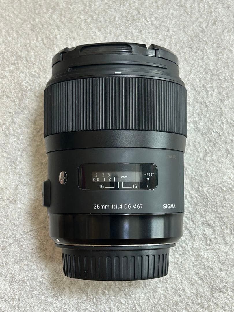 SIGMA 35mm F1.4 DG HSM Art 単焦点レンズ フード付