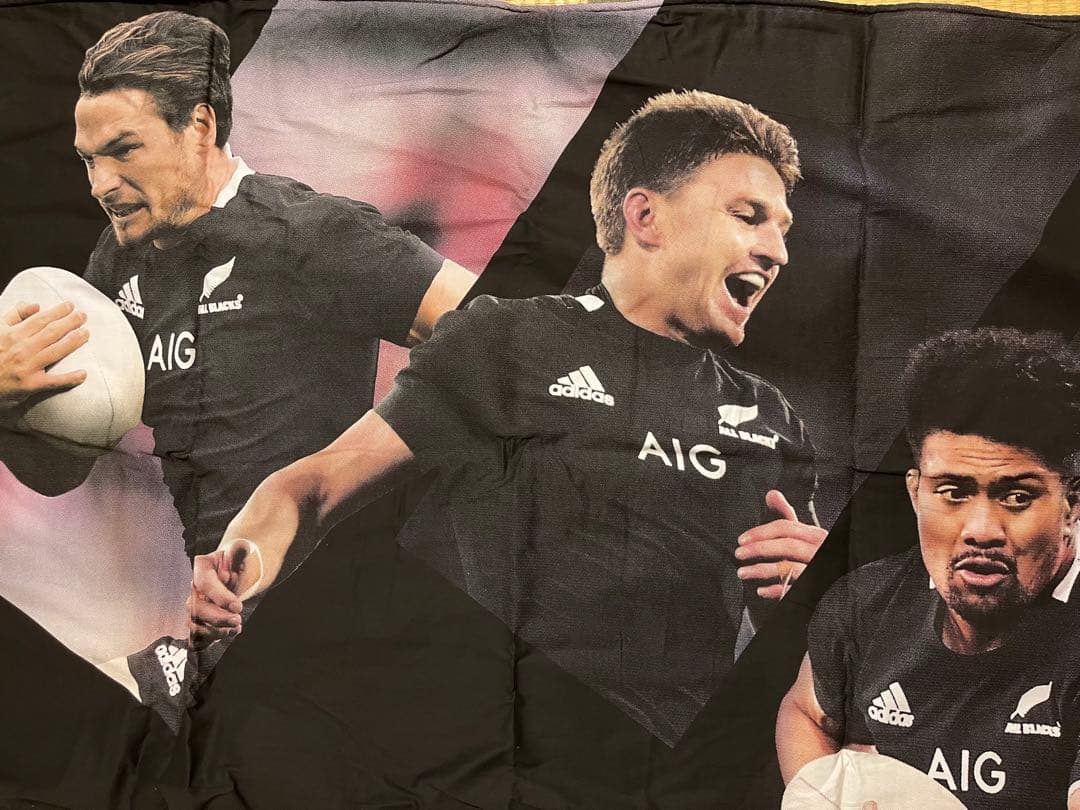⭐︎新品⭐︎非売品　三菱コラボ記念　ラグビー　オールブラックス　横断幕　タペストリー
