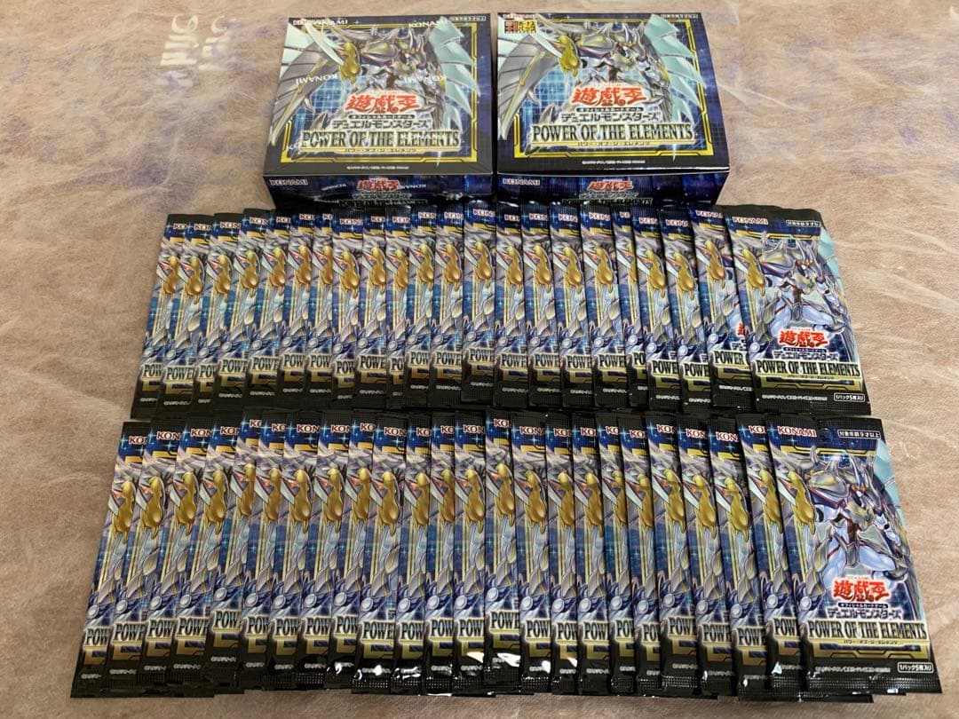 遊戯王 パワー・オブ・ジ・エレメンツ 未開封ボックス おまけあり