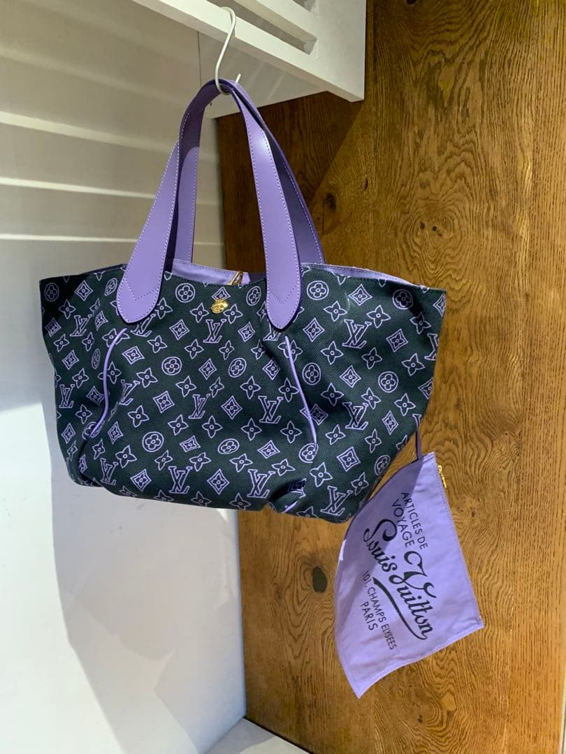 【極美品】LOUIS VUITTON モノグラムビーチ カバ イパネマ GM