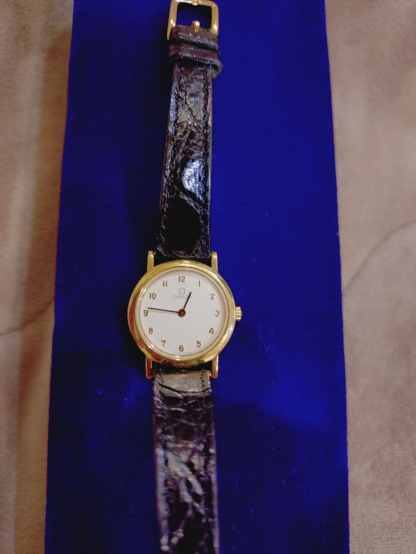 ★OMEGA デビル　レディース 時計 ゴールド