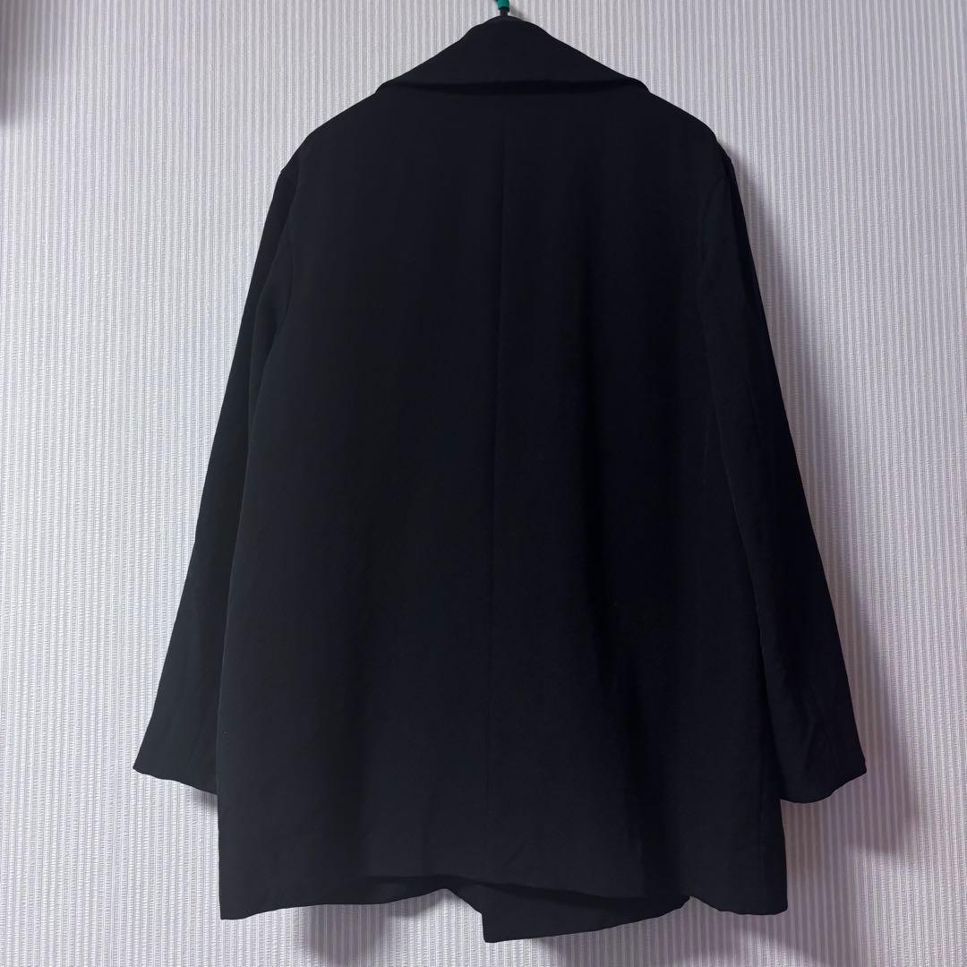 tricot COMME des GARCONS ダブル　コート　ハーフ　黒