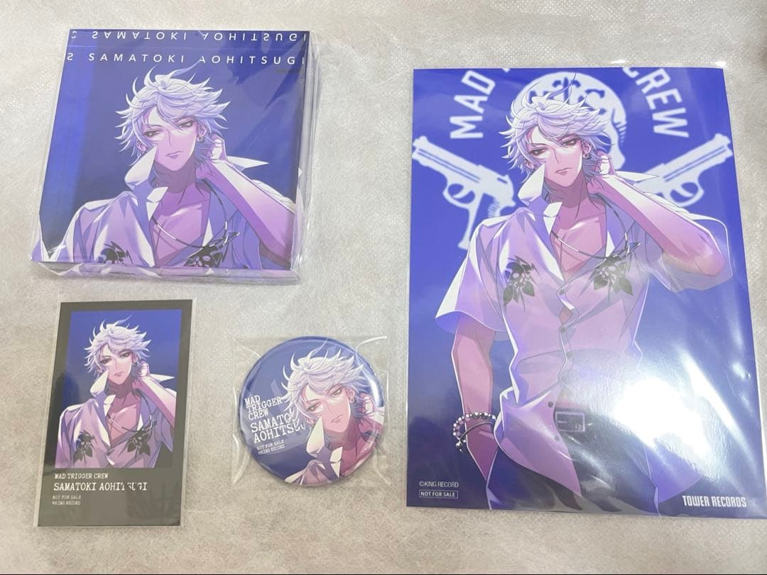 ヒプマイ 碧棺左馬刻 アクリルブロック 缶バッジ ブロマイド ミニフォト