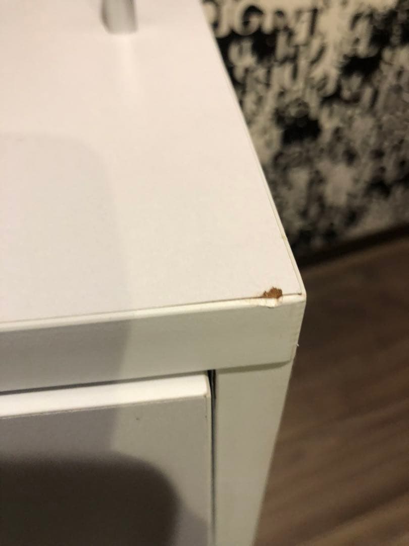 折りたたみ ネイルテーブル ホワイト