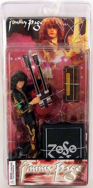 新品●ジミー・ペイジ 7インチ アクションフィギュア neca●未開封美品 絶版