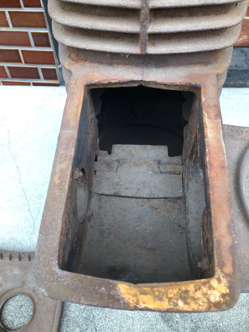 ヤクシン 石炭 薪 ストーブ レトロ YAKUSHIN