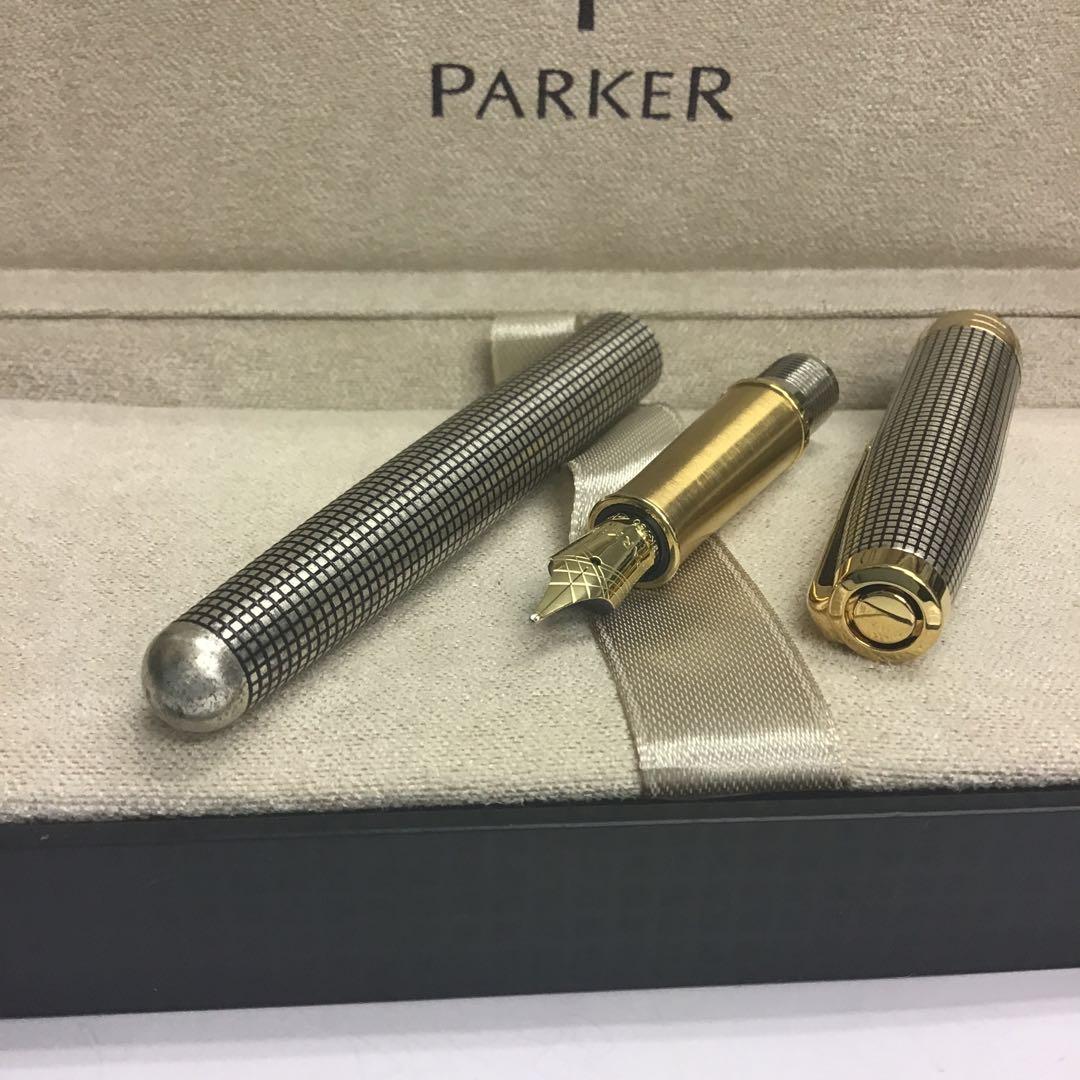 ❣️PARKERパーカー❣️SIV925ソネットプレミアムシズレGT万年筆18金ペン
