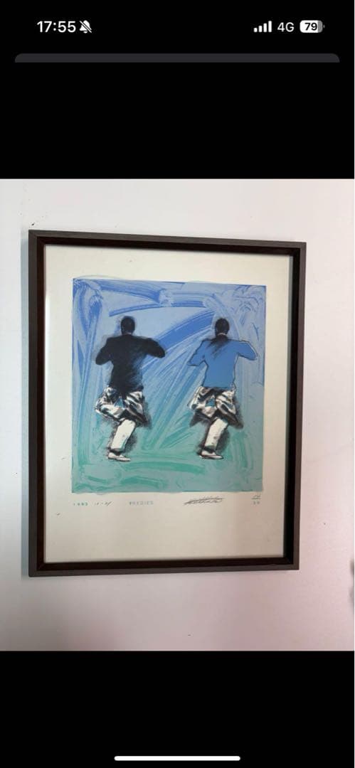 1993年 FREDIES サイン入り　絵画