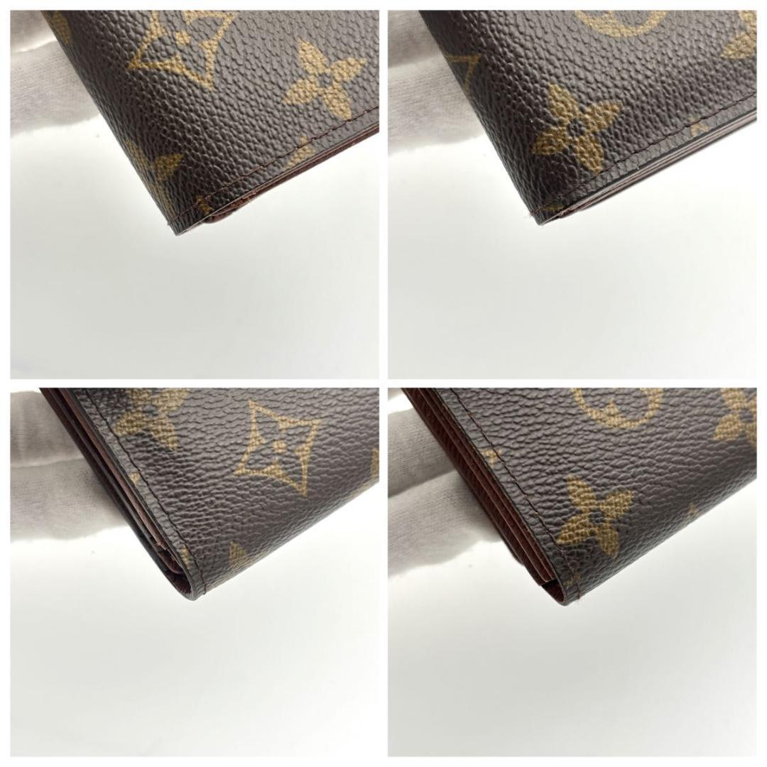 新型 ルイヴィトン モノグラム ポルトフォイユ トレゾール 財布 L字ファスナー