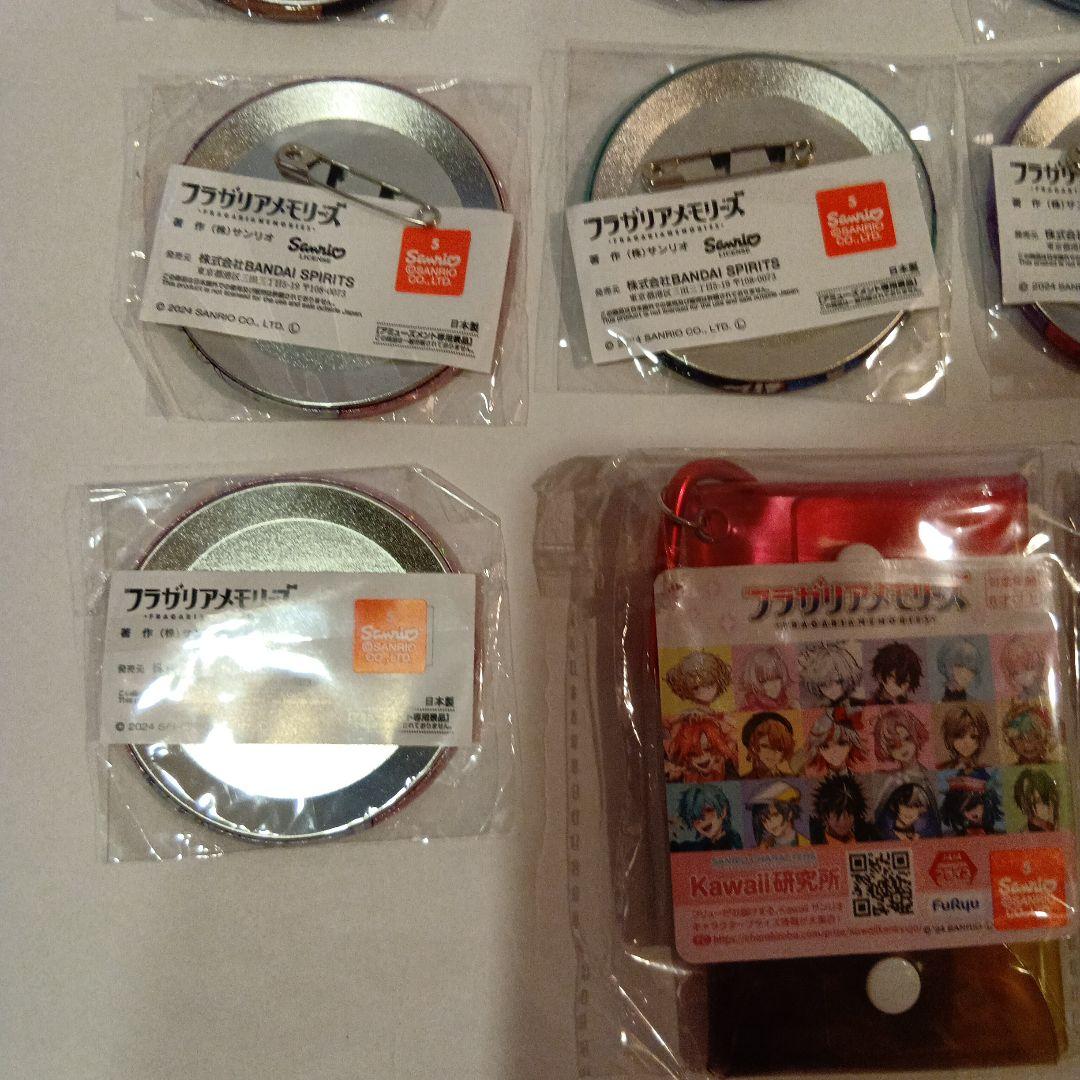 フラガリアメモリーズ 15点 まとめ売り 缶バッジ クリアケース