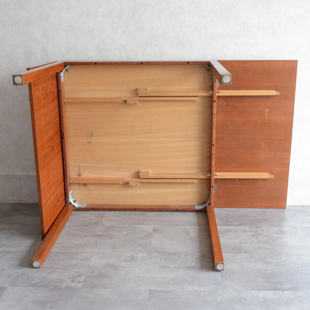 デンマーク 北欧ヴィンテージ バタフライ　エクステンション　ダイニングテーブル