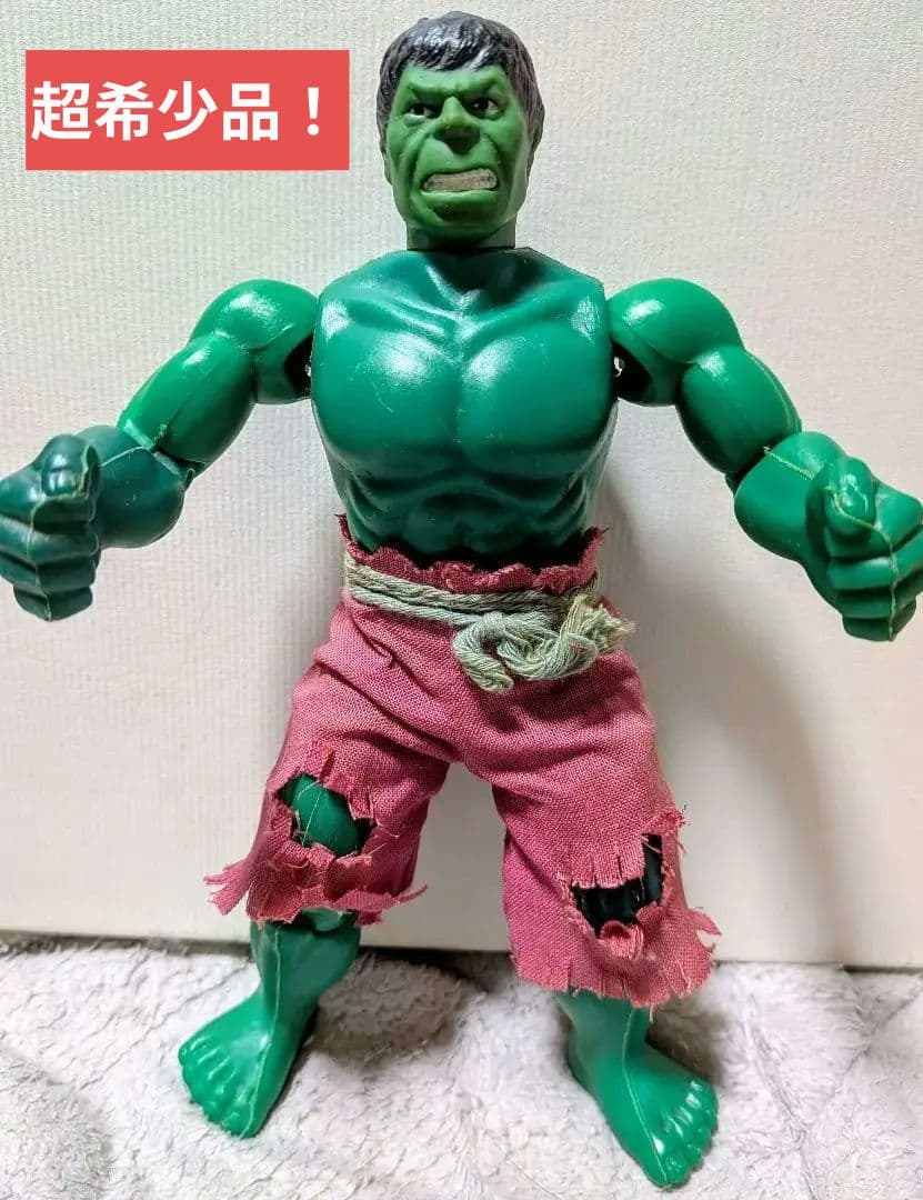 入手困難！激レア！1974年製ビンテージ 超人ハルクフィギュア アメトイ
