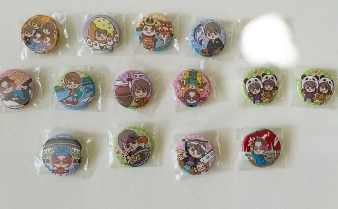 スーパーエイト　関ジャニ47upd8 ご当地缶バッジ　18祭　スーパーエイト