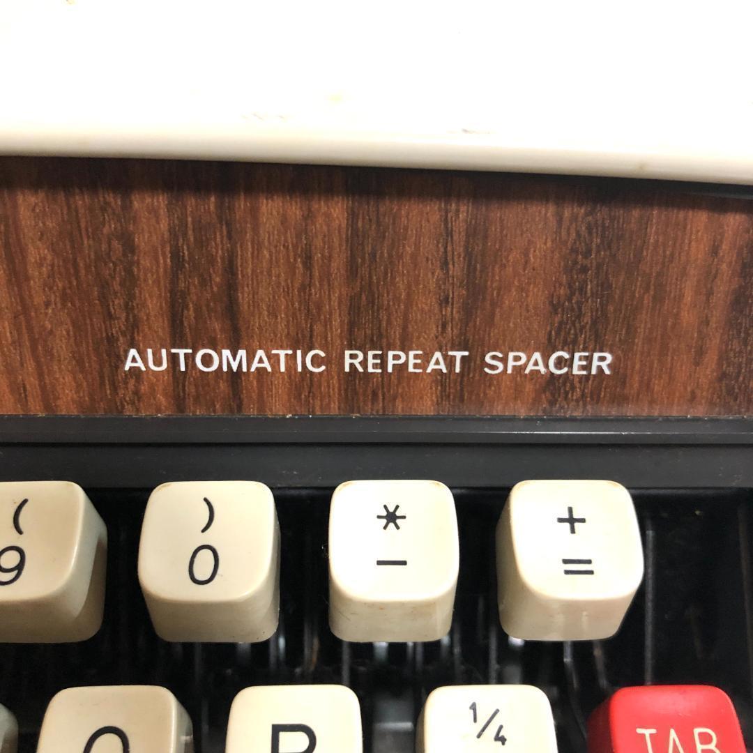 タイプライター　BROTHER (ブラザー)ヴィンテージ品、動作状態良好、日本製