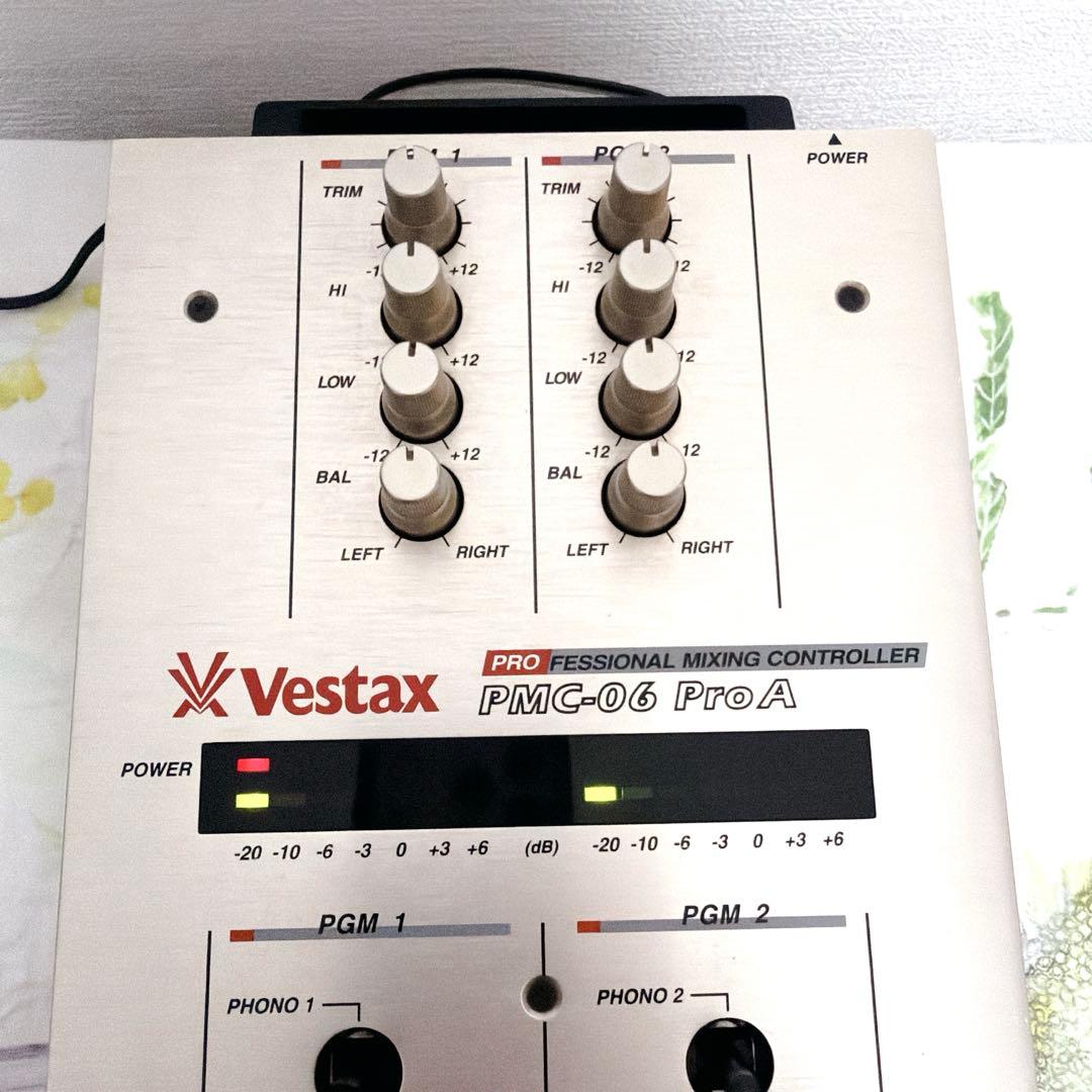VESTAX ベスタクス　PMC-06ProA 純正アダプター アース端子2本付