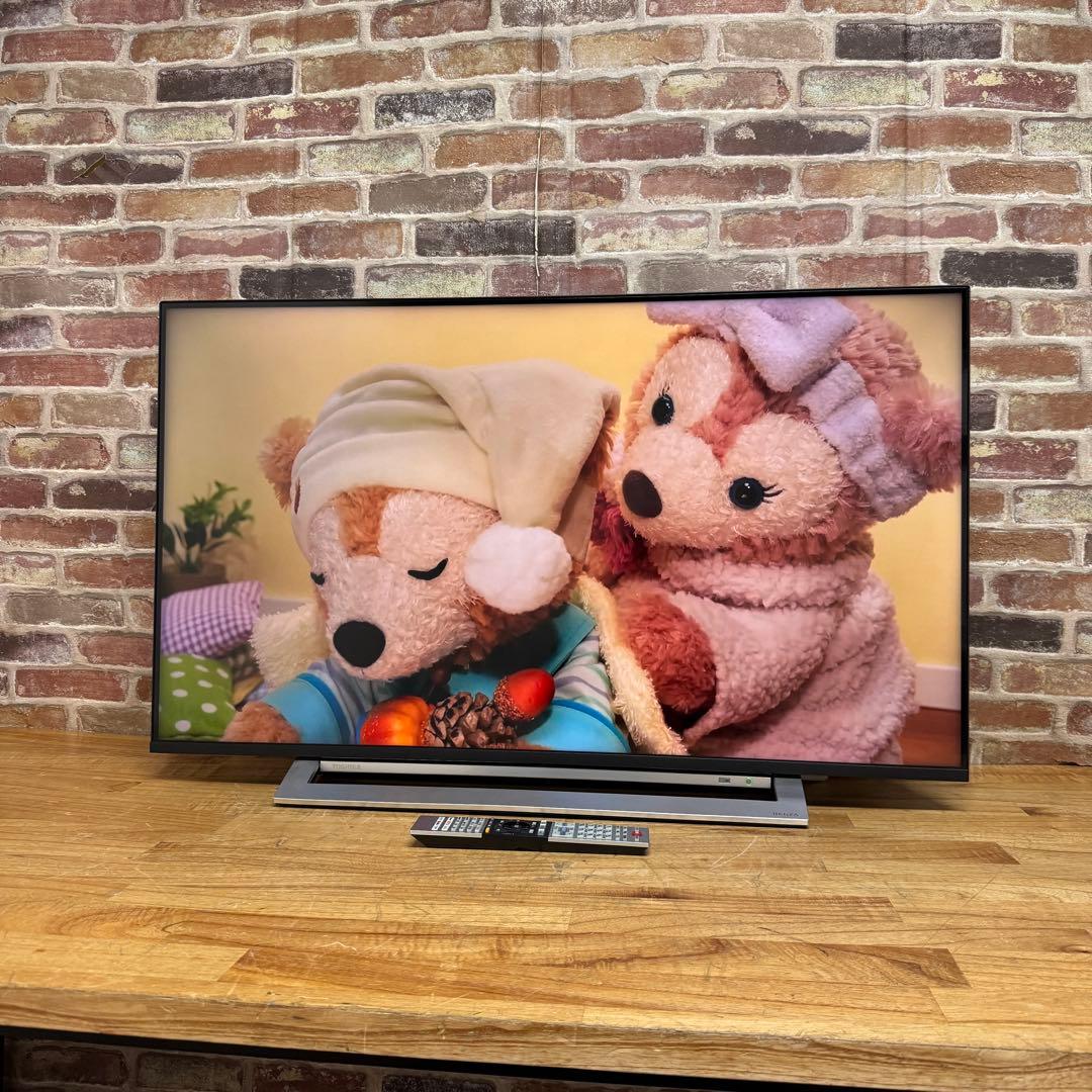 東芝 50V型 4Kチューナー内蔵 液晶テレビ レグザ 50M530X W録画○