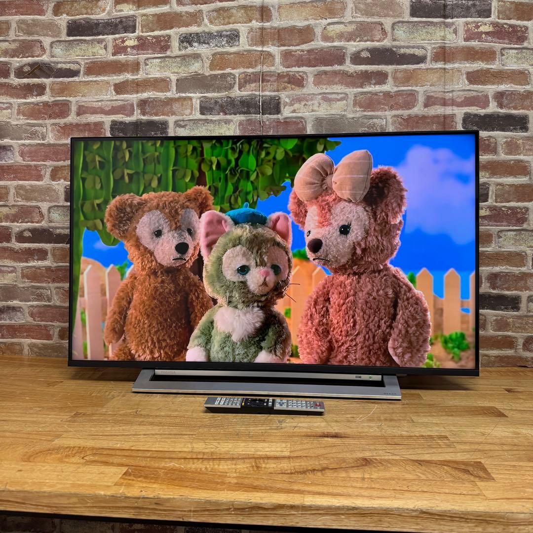 東芝 50V型 4Kチューナー内蔵 液晶テレビ レグザ 50M530X W録画○