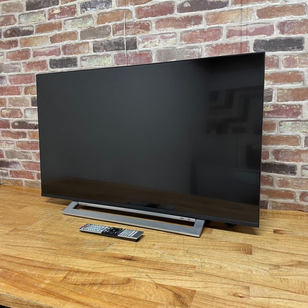 東芝 50V型 4Kチューナー内蔵 液晶テレビ レグザ 50M530X W録画○