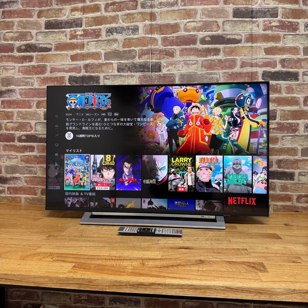 東芝 50V型 4Kチューナー内蔵 液晶テレビ レグザ 50M530X W録画○